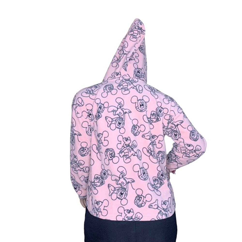 Disney Mickey Mouse Hoodie Blush Pink Size XXL - Picture 3 of 11